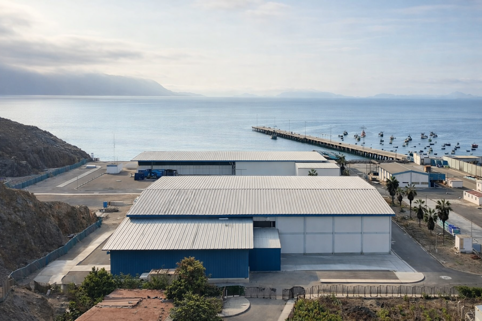 Planta procesadora Congeladora Oceánica en Samanco